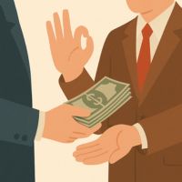 Bribery & Corruption Icon