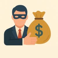 Embezzlement Icon